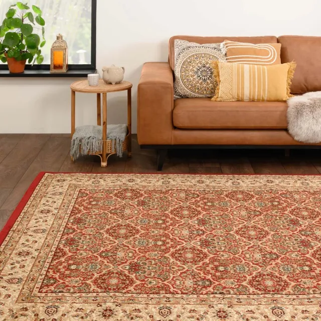 Tapeso Perzisch tapijt - Mirage Royal rood/beige 120x170