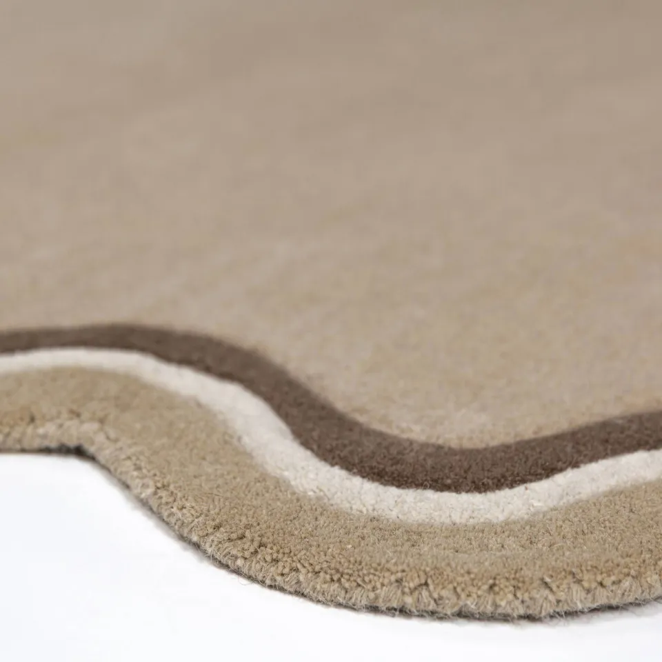 Flair Rugs Leo Scallop Border vloerkleed ivoor, foto 3