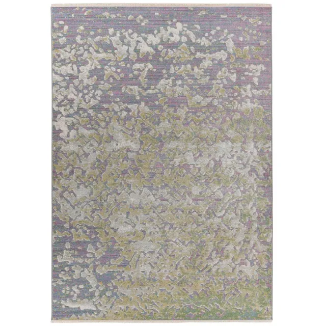 Dutch XXL Vintage Vloerkleed | Tapijt | Milan | Abstract | Groen | 120x170 cm