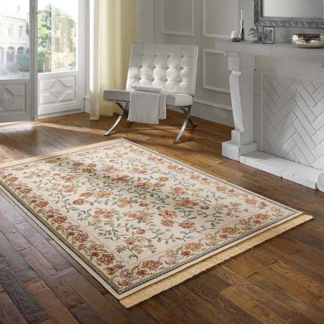 Tapeso Oosters tapijt - Regal Helena beige 67x105