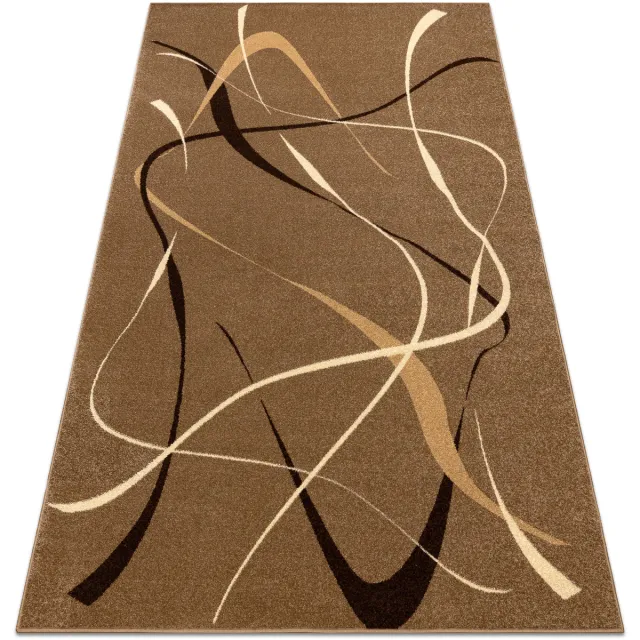 RUGSX Kleden Rugsx Tapijt KARMEL CHOCO noot 160x220 cm Bruin