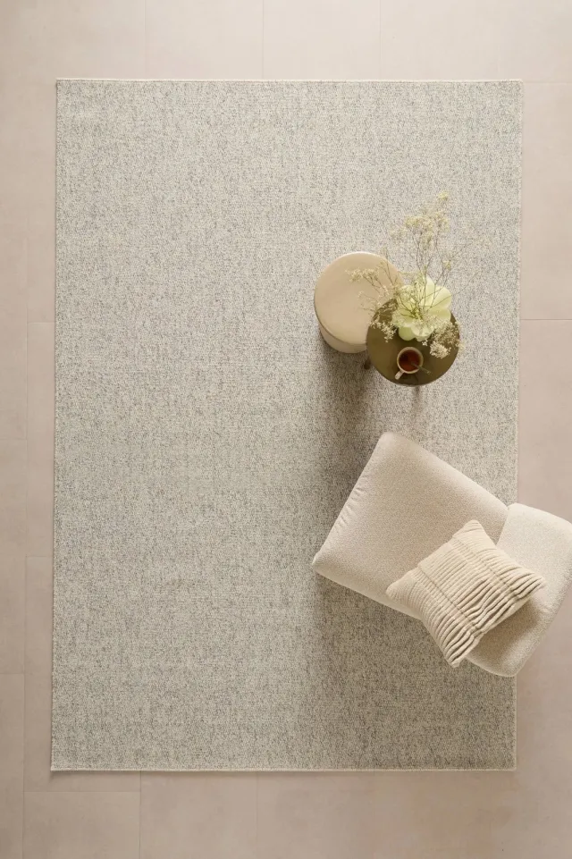 NOUS Living vloerkleed Talia grijs (290x200 cm), foto 2