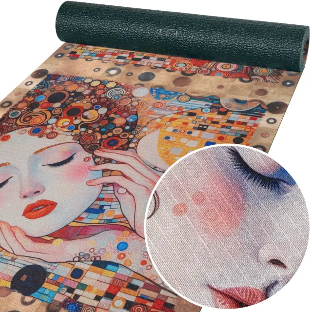 ANRO Keukenloper Ramina Art Nouveau Meerkleurig 280x52cm – Antislip Gangloper Tapijtloper 3 mm