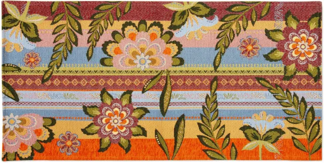 Excelsa Antislip Loper Excelsa Gipsy Soul Polyester En Chenille Veelkleurig 55x110 cm