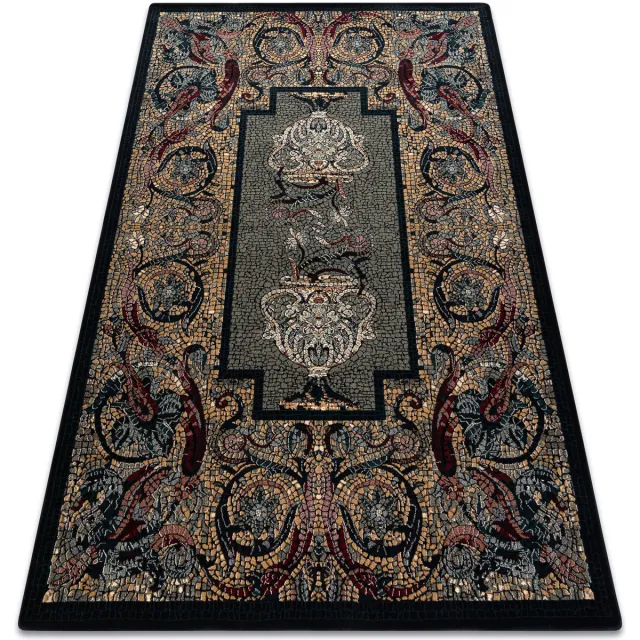 RUGSX Kleden Rugsx tapijt POLONIA Mozaika, mozaika oosters marineblau Blauw