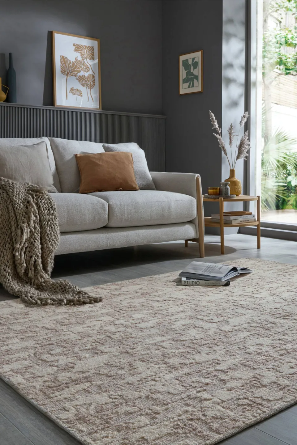 Flair Rugs vloerkleed Connely Wasbaar Abstract (290x194 cm) beige, foto 2