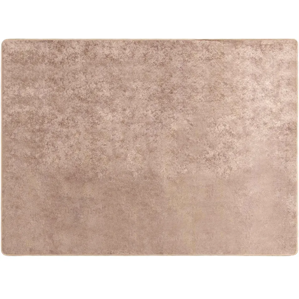 vidaXL Vloerkleedloper MARSA Zand 300 x 400 cm Polyester en PVC Geel