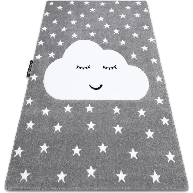 RUGSX Kleden Rugsx Tapijt PETIT CLOUD WOLKJE Sterretje grijskleuring