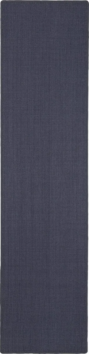 Snapstyle Vloerkleed Sisal Natuur Loper Blauw