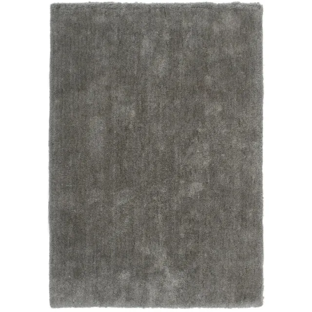 Dutch XXL Effen Vloerkleed | Tapijt | Velvet | Uni | Platinagrijs | 200x290 cm