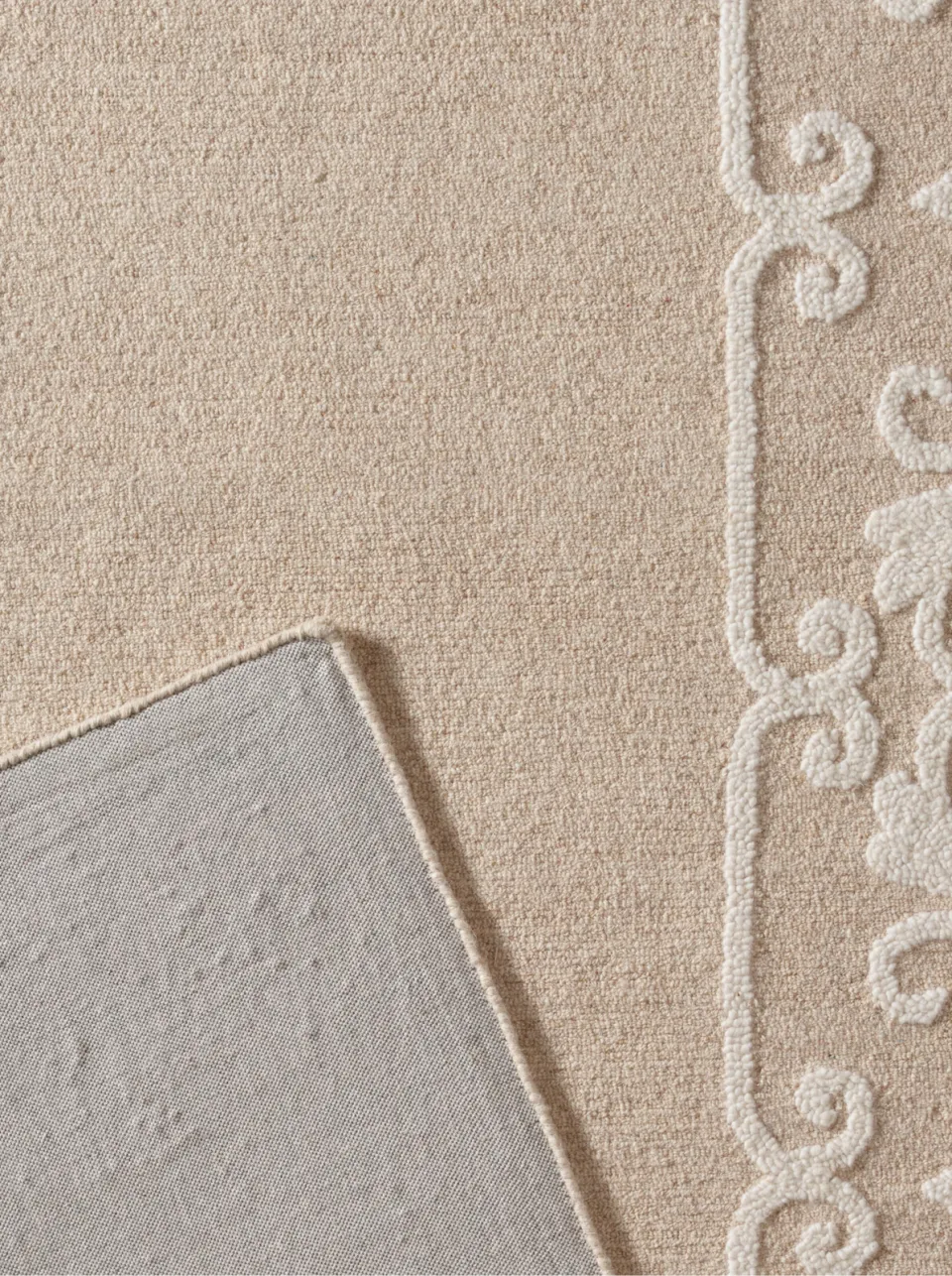 vloerkleed beige gemêleerd, foto 3