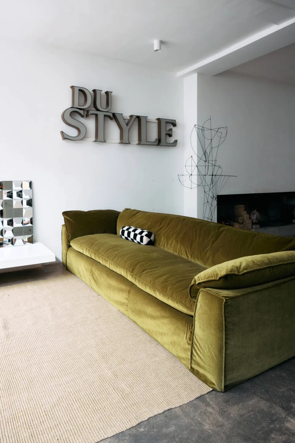 HKLIVING jute vloerkleed beige, foto 2