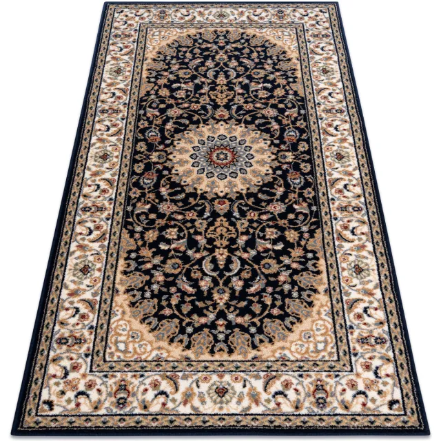 RUGSX Kleden Rugsx Wollen tapijt NAIN Rosette, frame 7177/51011 beige 200x300 cm