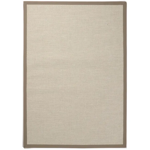 DÉJA Living Vloerkleed 200x290cm - Laagpolig Crème Stof - Reims Feston