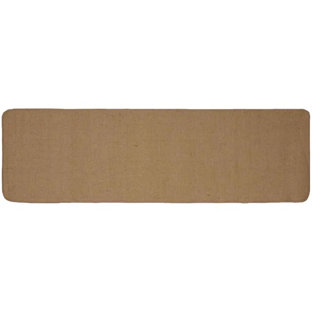 vidaXL Gebied - Tapijt - Lichtbruin - 60 - x - 300 - cm - Jute Licht bruin