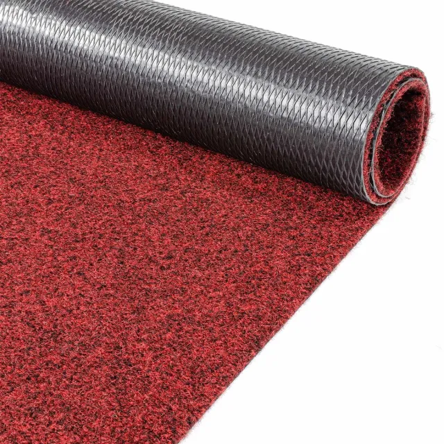 ANRO Loper Rood 180x100cm – Schoonloopmat Gangloper Antislip Wasbaar Vuilvangmat Op