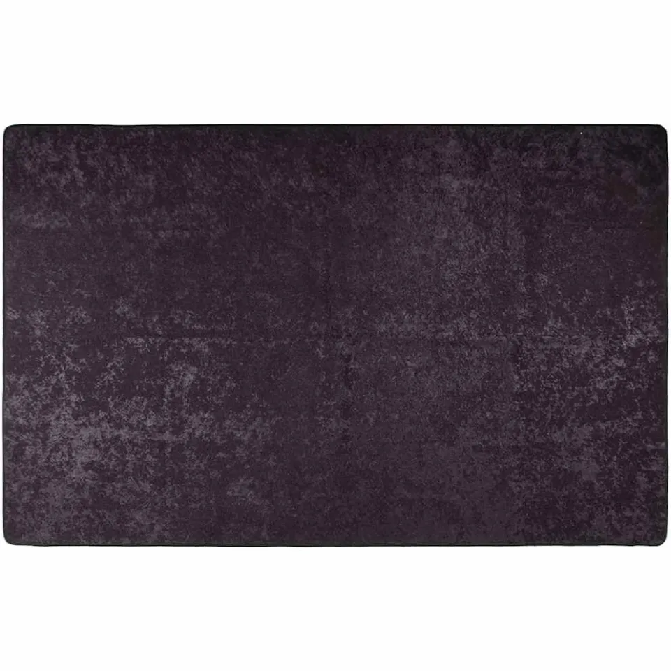 vidaXL Vloerkleed wasbaar 160x230 cm antracietkleurig, foto 3