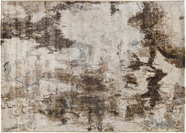 PTMD Mirle Dark Brown Antique Carpet Rectangle Bruin