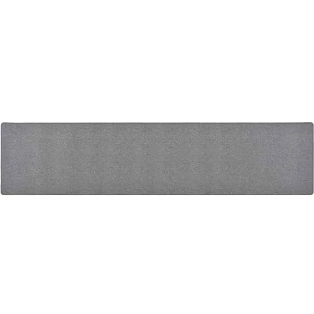 vidaXL Tapijtloper 80x400 cm donkergrijs