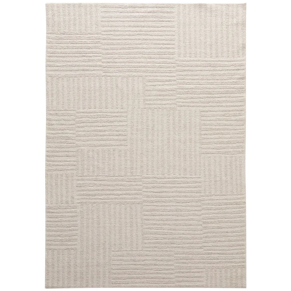 NOUS Living Trevan vloerkleed crème crème/zand