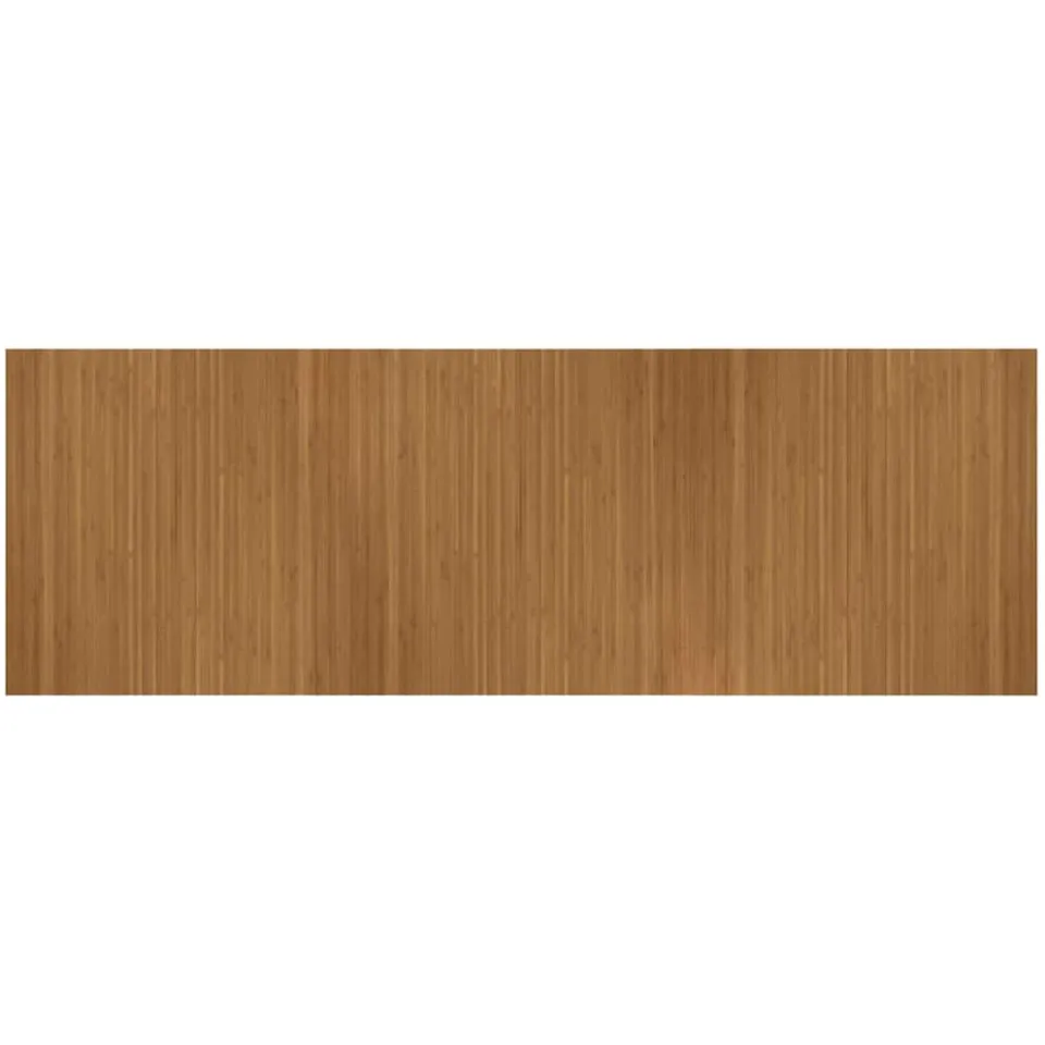 vidaXL Vloerkleed rechthoekig 100x300 cm bamboe bruin, foto 4