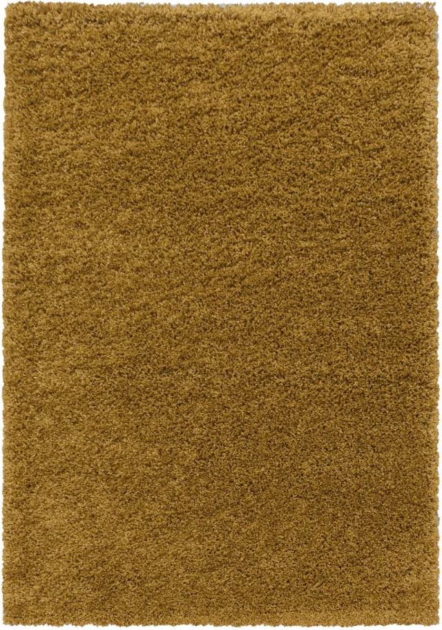 Muratap Monaco Soft Shaggy Hoogpolig Vloerkleed Goud