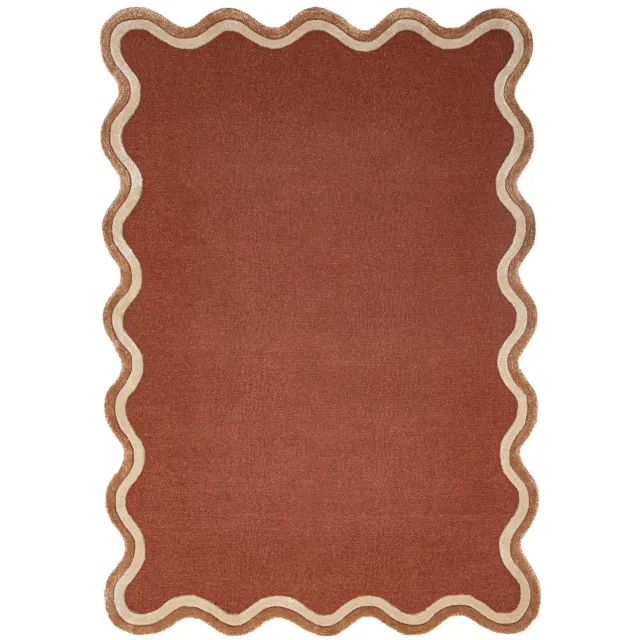Flair Rugs Rivo vloerkleed terra