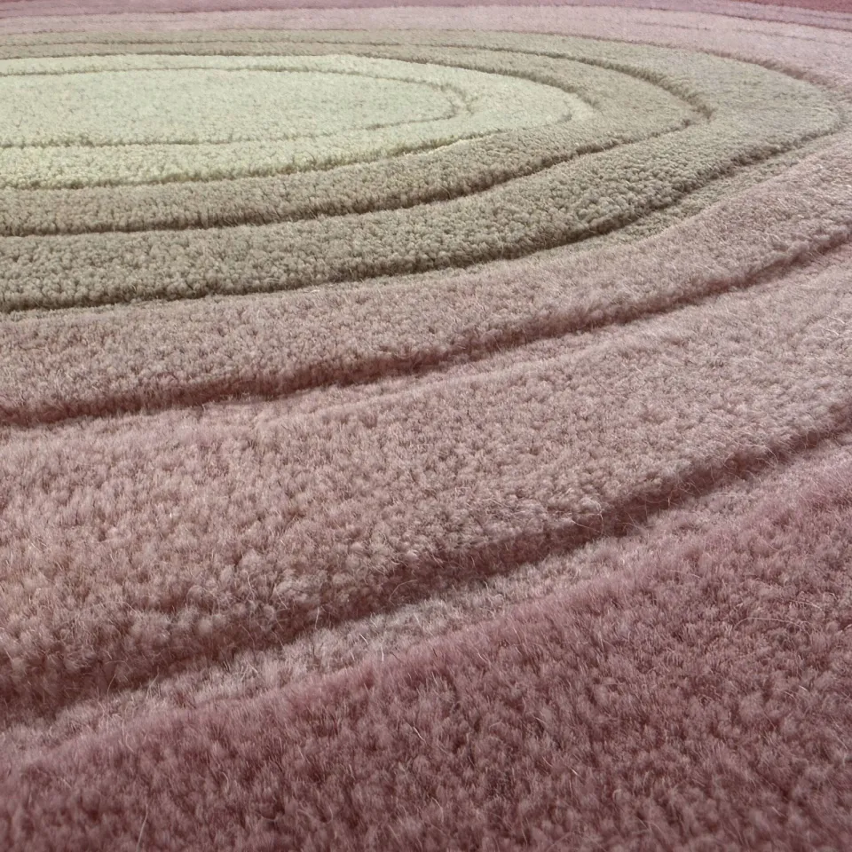 Flair Rugs Puddle Ombre Shaped vloerkleed paars, foto 3