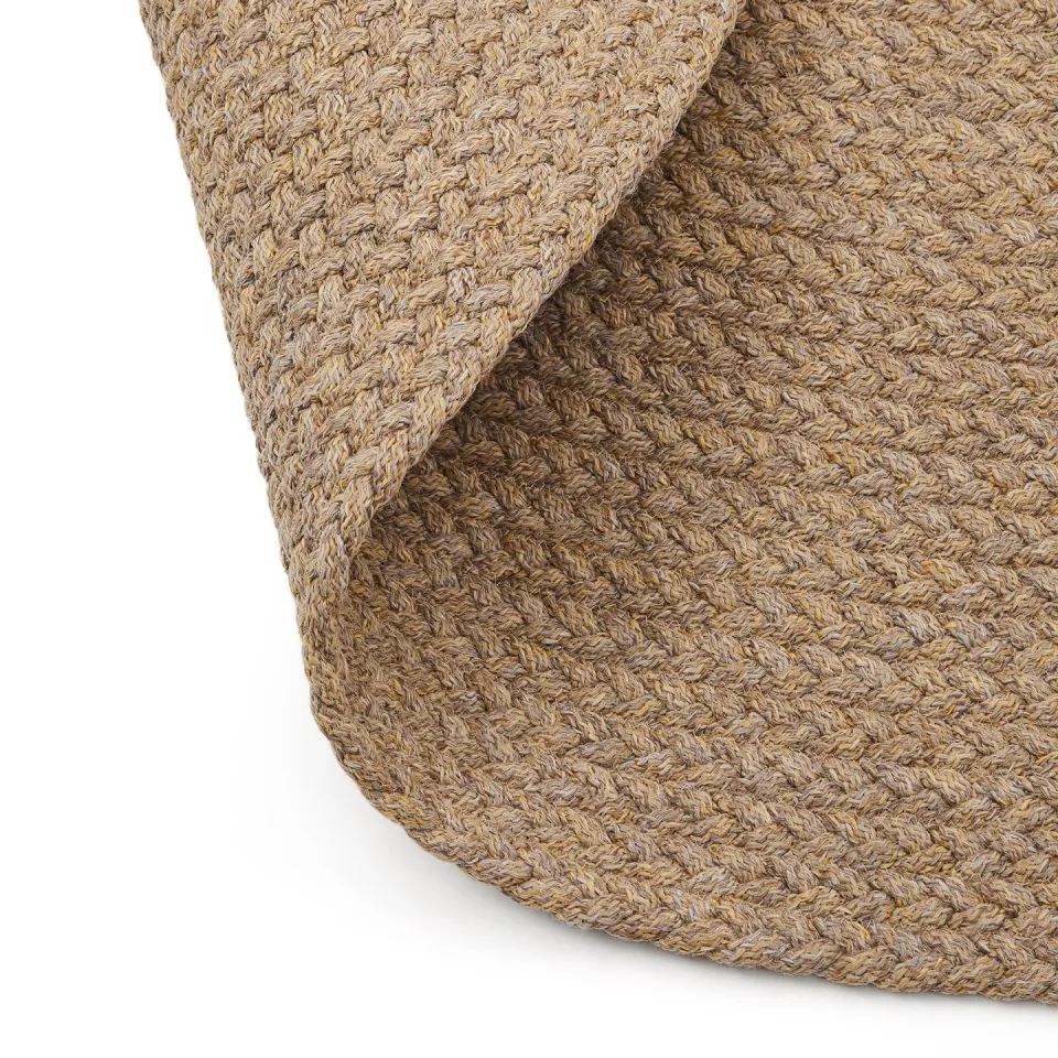 Kave Home Rond Vloerkleed 'Despas' 200cm, kleur Beige, foto 6