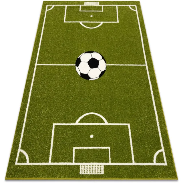Dywany Łuszczów Groen Voetbalveld Kinderkleed 140x200 cm - Antislip & Duurzaam
