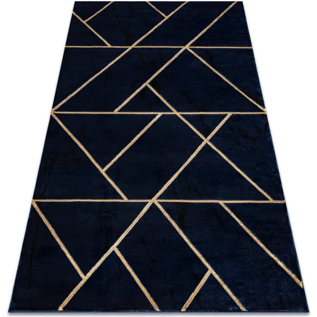 RUGSX Kleden Rugsx Tapijt EMERALD exclusief 1012 glamour, stijlvol ge 180x270 cm Blauw