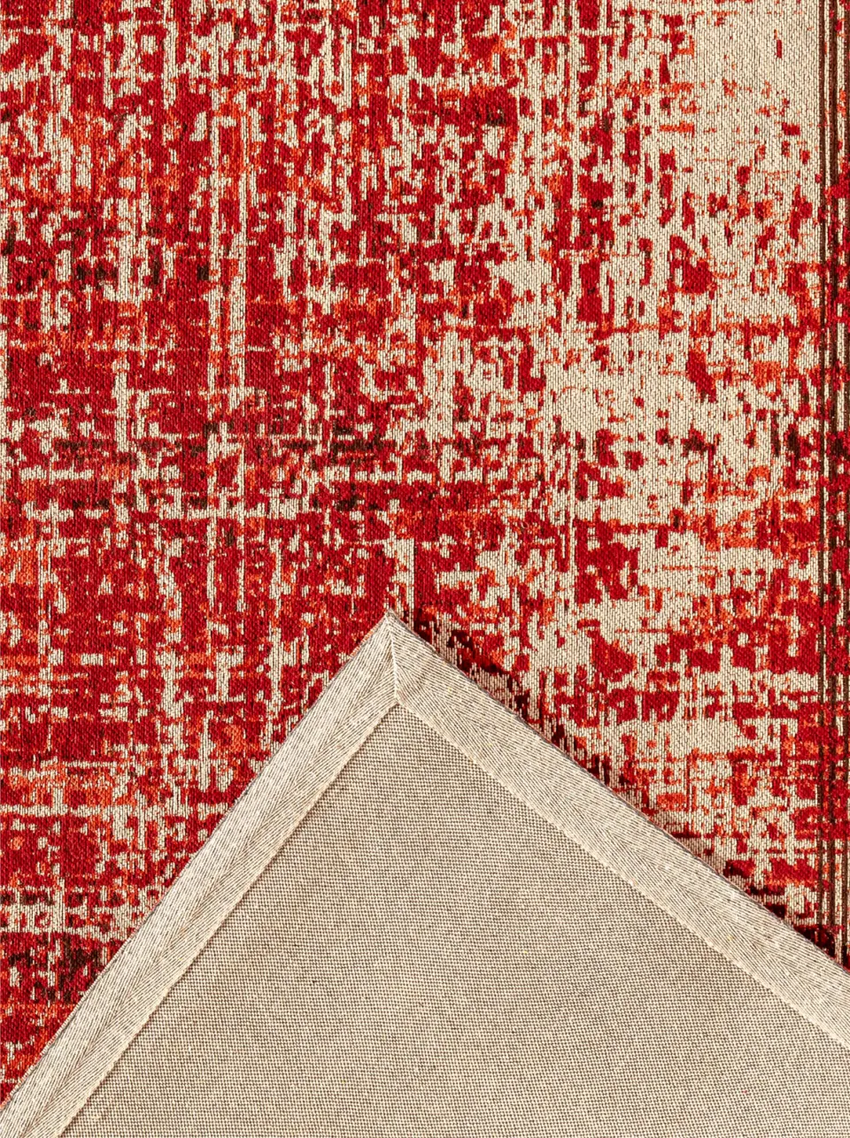 vloerkleed vintage rood, foto 3