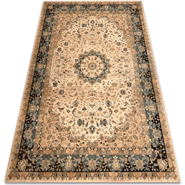 RUGSX Kleden Rugsx Wollen tapijt OMEGA Adagio Vintage, rozet cognac 200x300 cm Beige