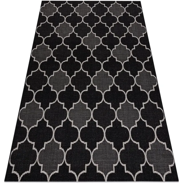RUGSX Kleden Rugsx Sisal tapijt SISAL FLOORLUX 20607 , klaver 140x200 cm Zwart