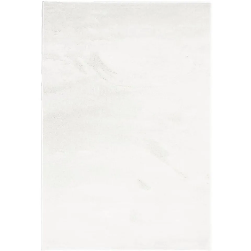 vidaXL Vloerkleed OVIEDO laagpolig 160x230 cm crèmekleurig, foto 3