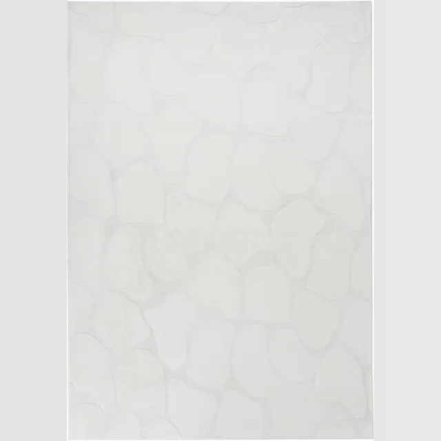 Beliani KAWI - Vloerkleed - Gebroken wit - Polyester, foto 2