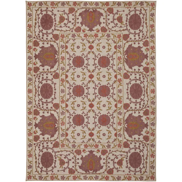 Kwantum Vloerkleed Winnipeg Multicolor 190x280 cm Multicolor#Rood#Roze
