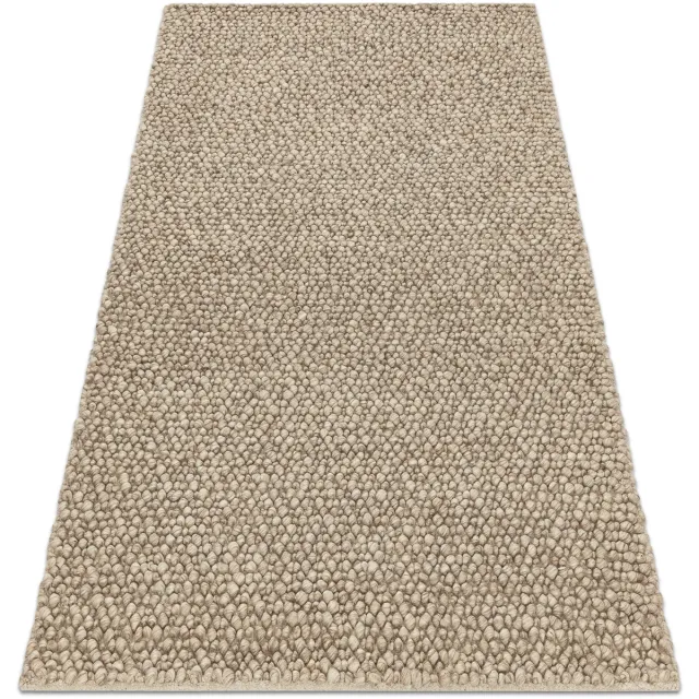 RUGSX Kleden Rugsx Wollen tapijt TAHAR 99005C beige - HANDGEWEVEN 120x180 cm