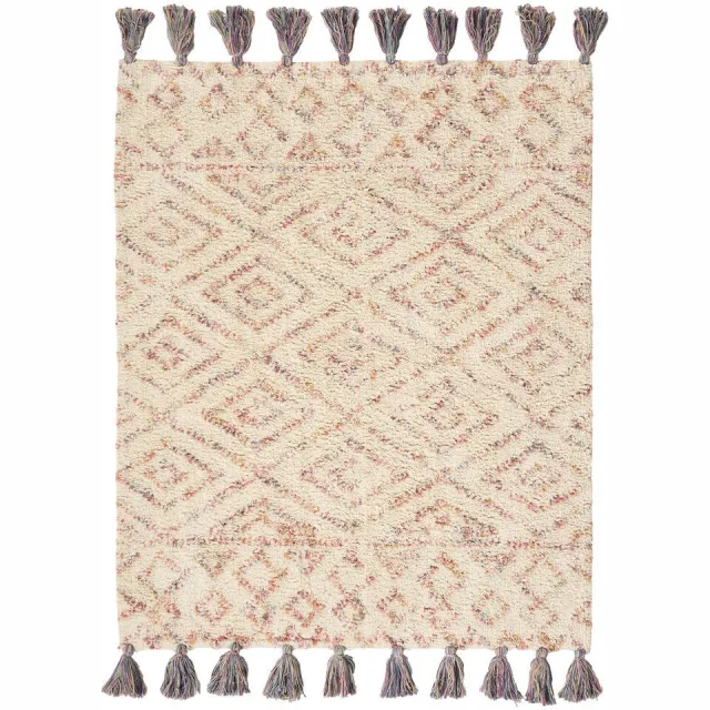 Kwantum Carlotta vloerkleed beige Beige#Multicolor#Wit