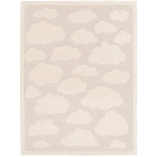 AFK Living Kinderkleed met reliëfeffect NUAGES beige