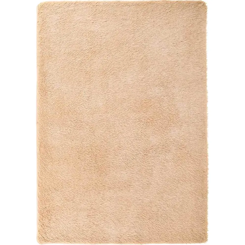 vidaXL Hoogpolig vloerkleed NAVARRA 240x340 cm polyester beige, foto 3