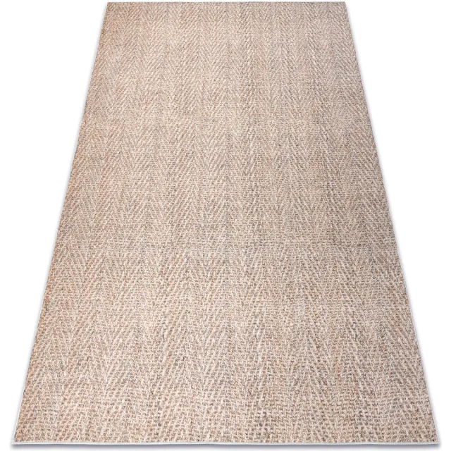 RUGSX Kleden Rugsx ANDRE 1577 wastapijt Chevron, visgraat antislip - 160x220 cm Beige