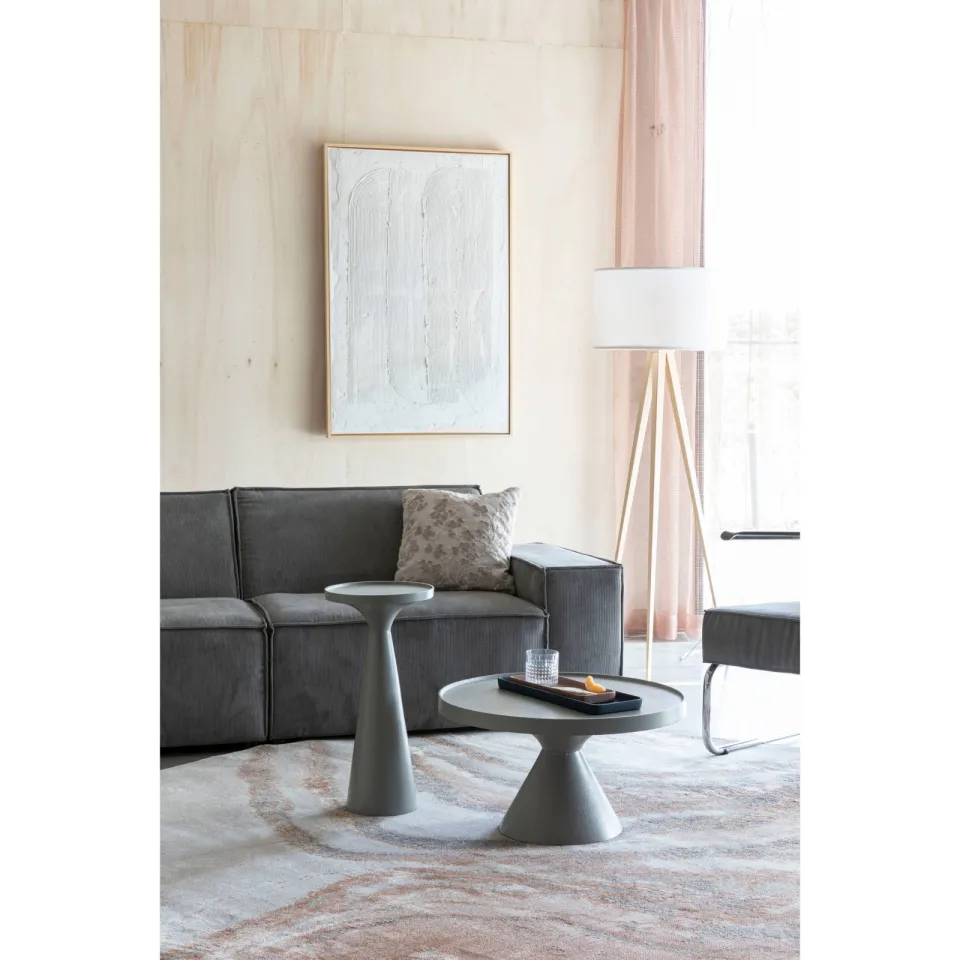 Zuiver Solar rond vloerkleed beige, foto 4