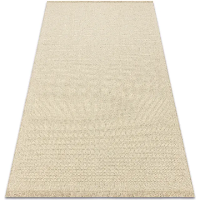 RUGSX Kleden Rugsx Wollen tapijt VILLA 8986/69400 Enkele kleur SIZAL, 160x230 cm Beige