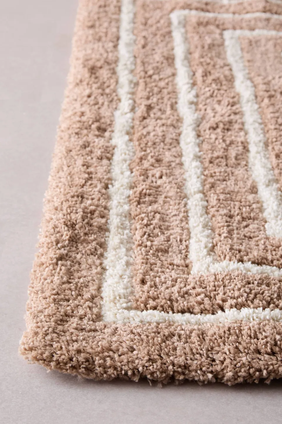 NOUS Living vloerkleed crème bruin, foto 6