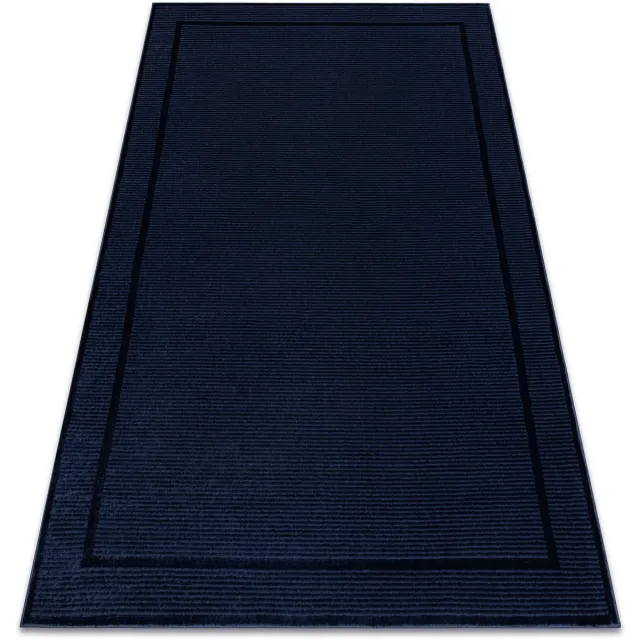 RUGSX Kleden Rugsx Tapijt AURA J2659A donkerblauw - Frame, kleur 240x330 cm