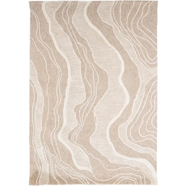 Meubelplaats Vloerkleed Soil 190x290cm - beige | BY-BOO