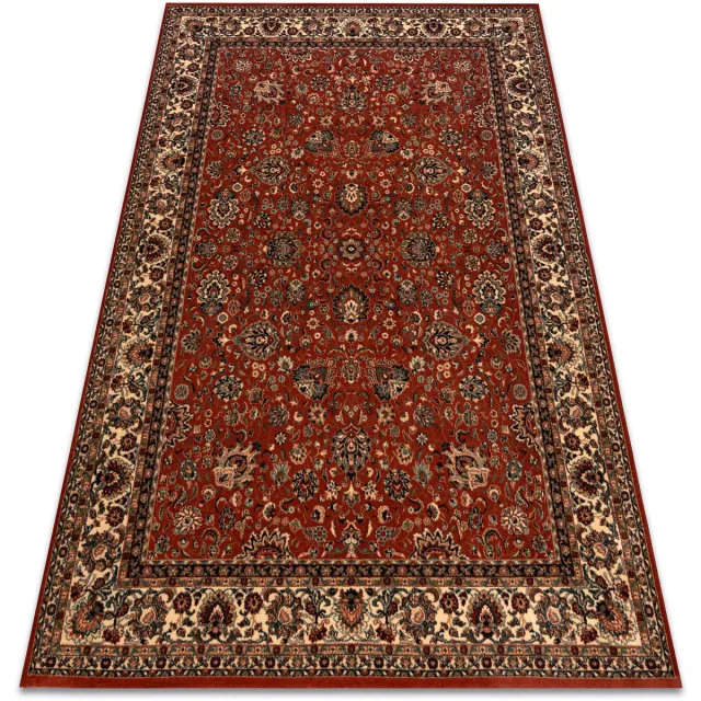 RUGSX Kleden Rugsx Wollen tapijt KASHQAI 4362 200 ornament bordeaux 120x170 cm