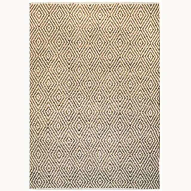 Dutch XXL Laagpolig Vloerkleed | Tapijt | Aperitif | Diamanten | Beige/Bruin