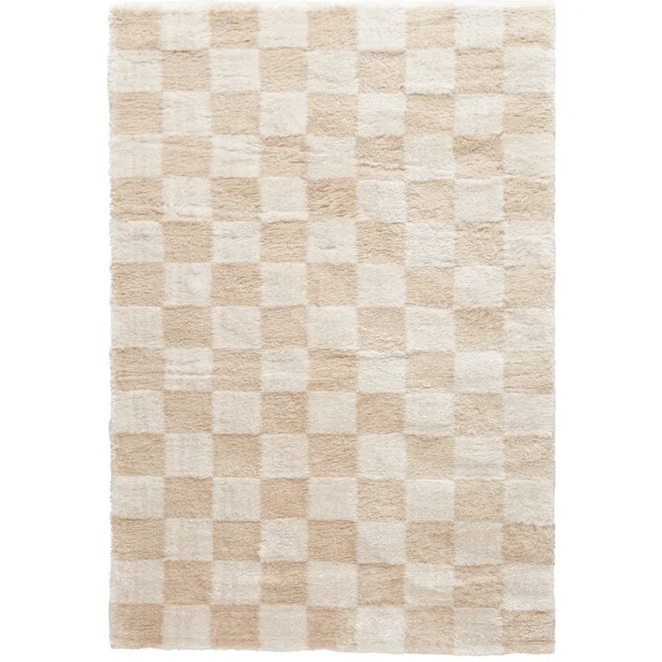 NOUS Living vloerkleed Toba zand/crème